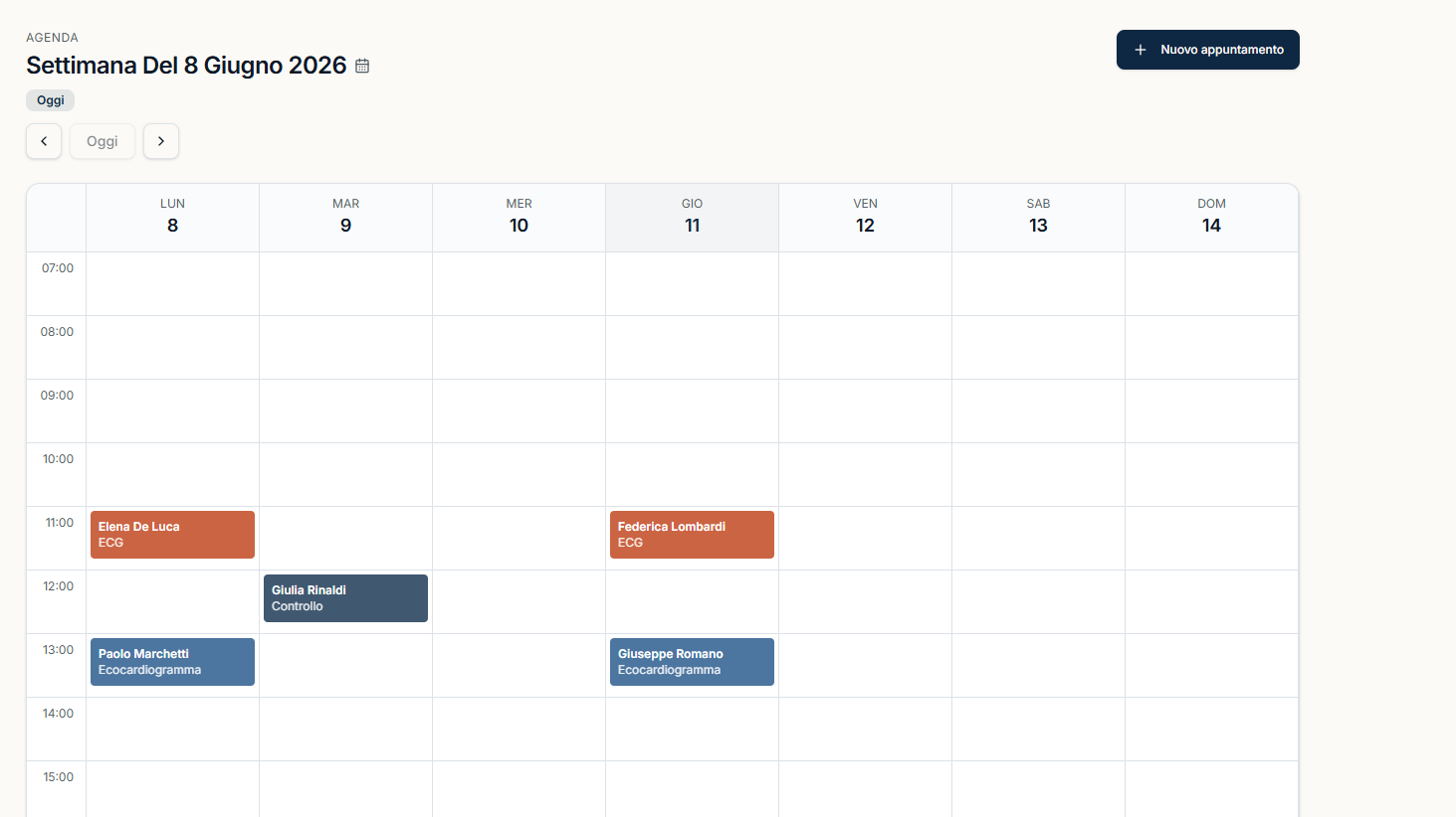 Gestionale screenshot 3
